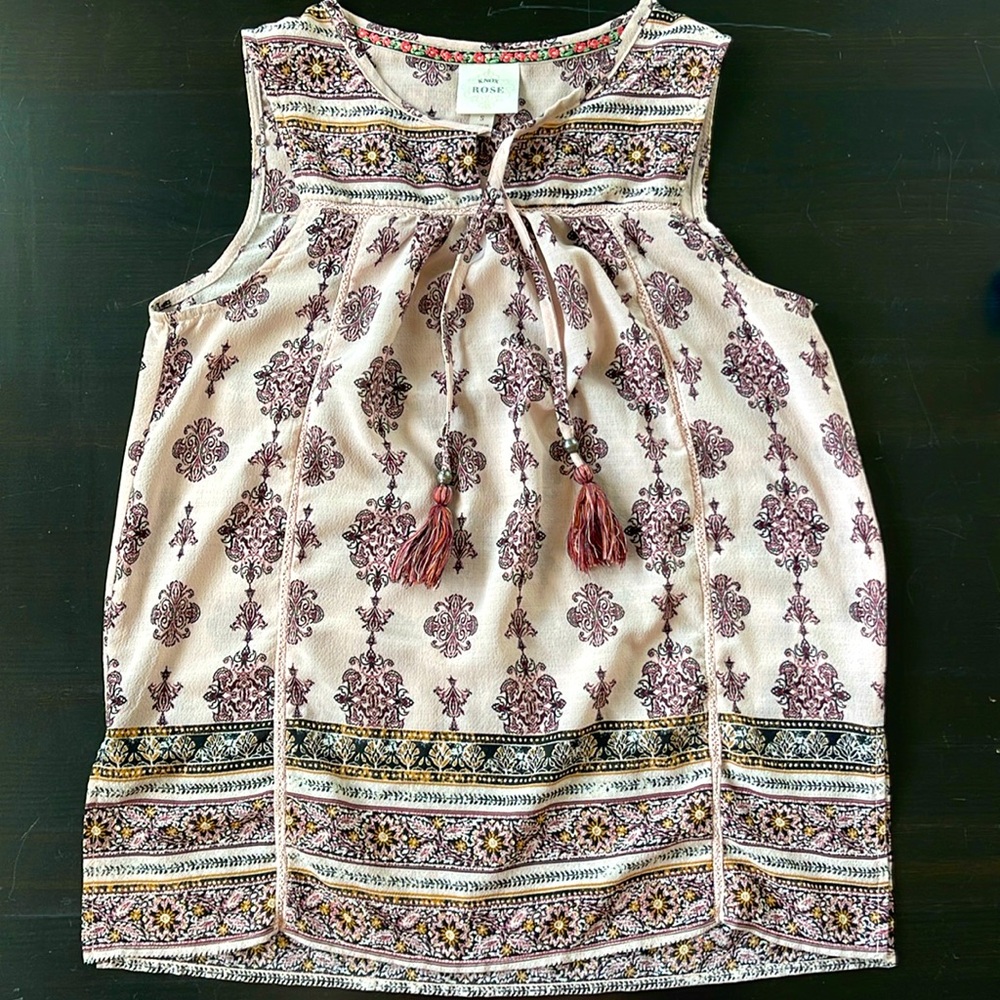 Knox Rose Boho Tank Top